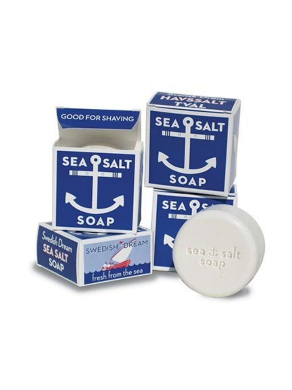 Invigorating Sea Salt Bath Soap - 4.3 oz, Pack of 12, Refreshing Spa Experience